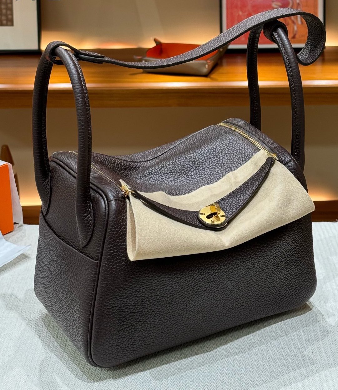 OLIVIA BAG ETOUPE RAISIN