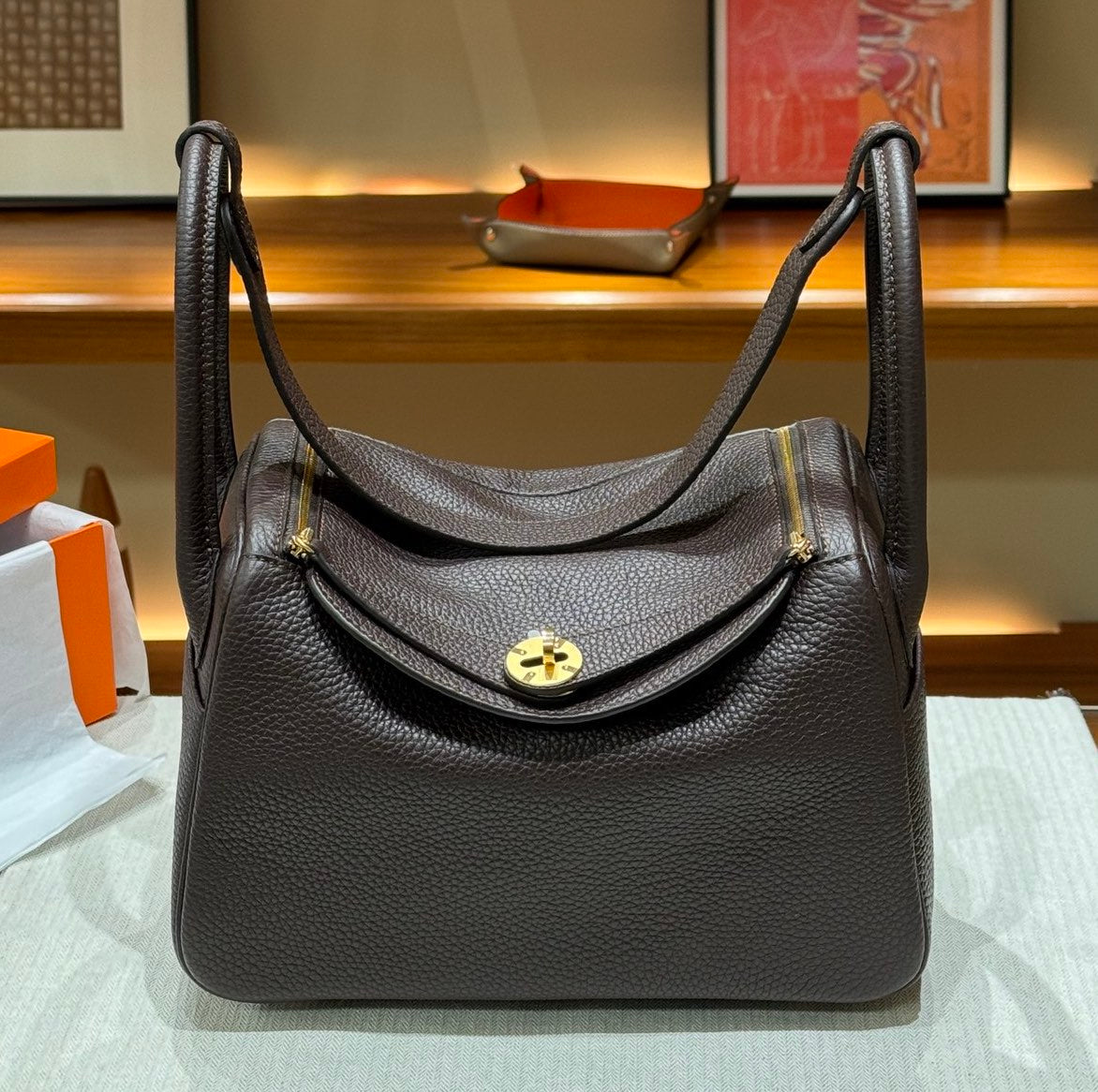 OLIVIA BAG ETOUPE RAISIN