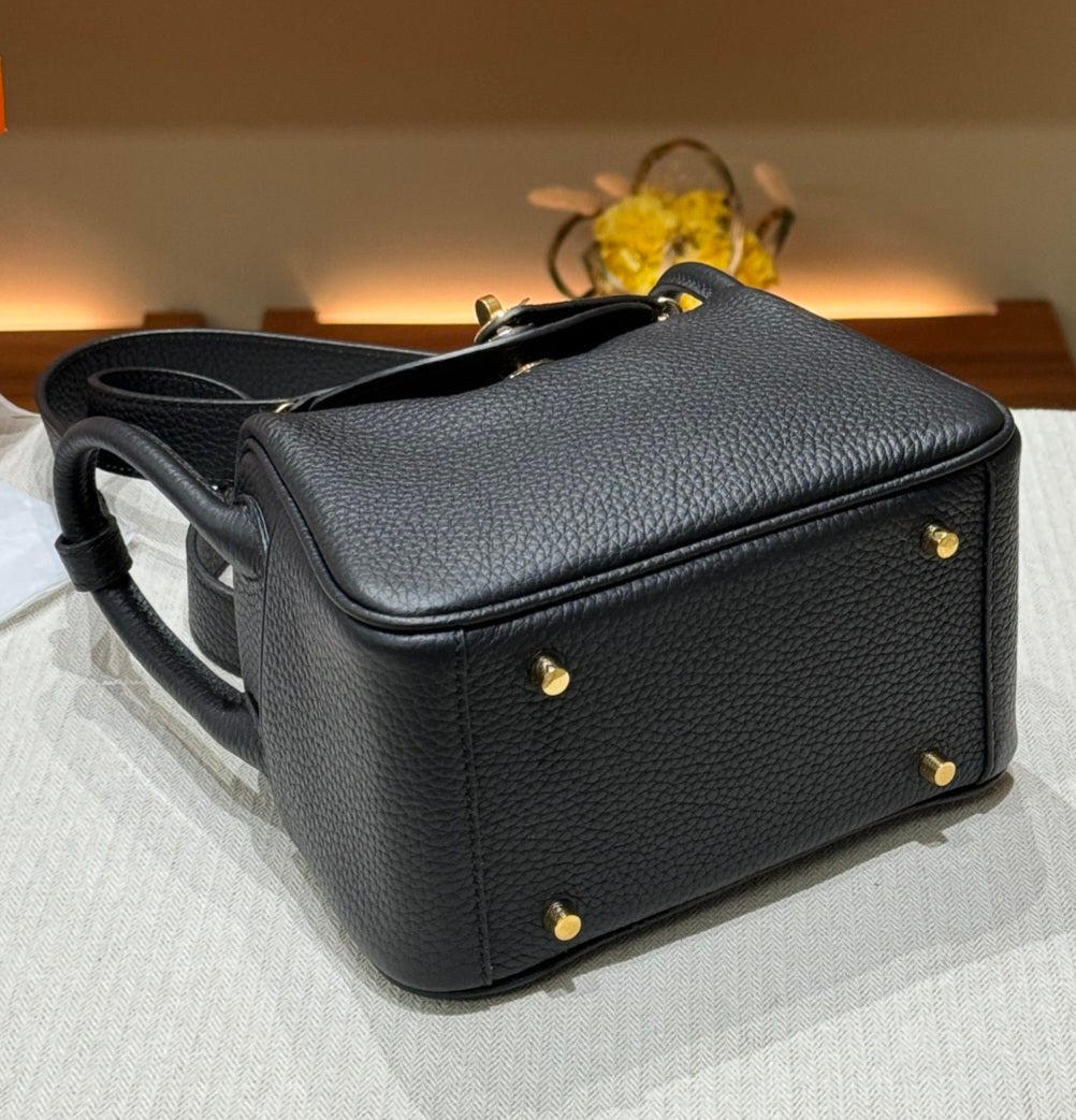 OLIVIA BAG 19 CM LONG STRAP - NOIR