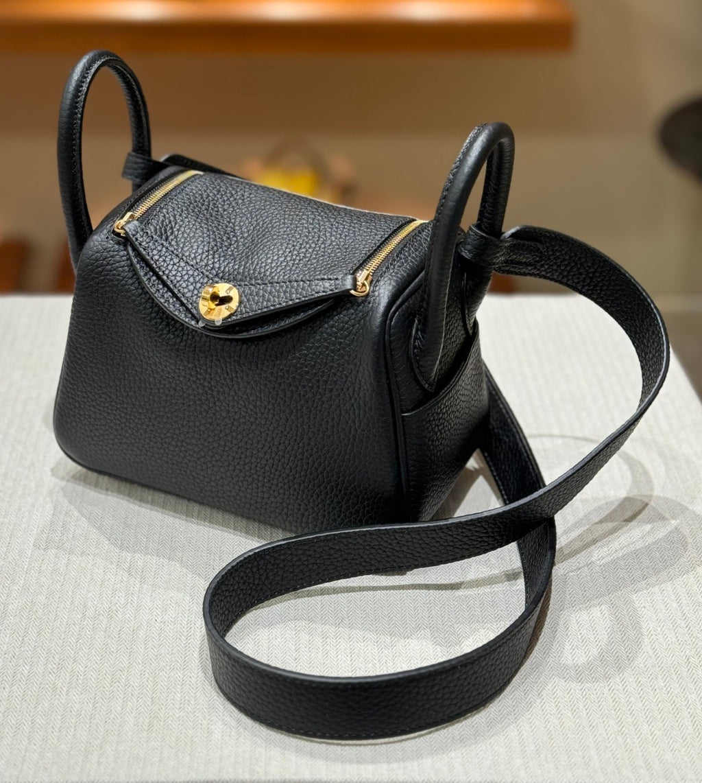 OLIVIA BAG 19 CM LONG STRAP - NOIR
