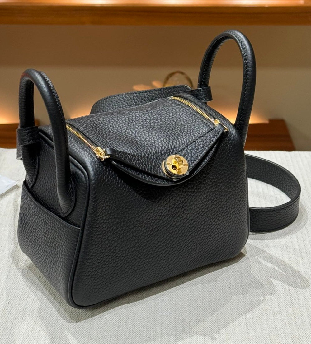 OLIVIA BAG 19 CM LONG STRAP - NOIR