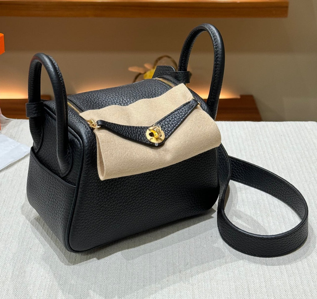 OLIVIA BAG 19 CM LONG STRAP - NOIR