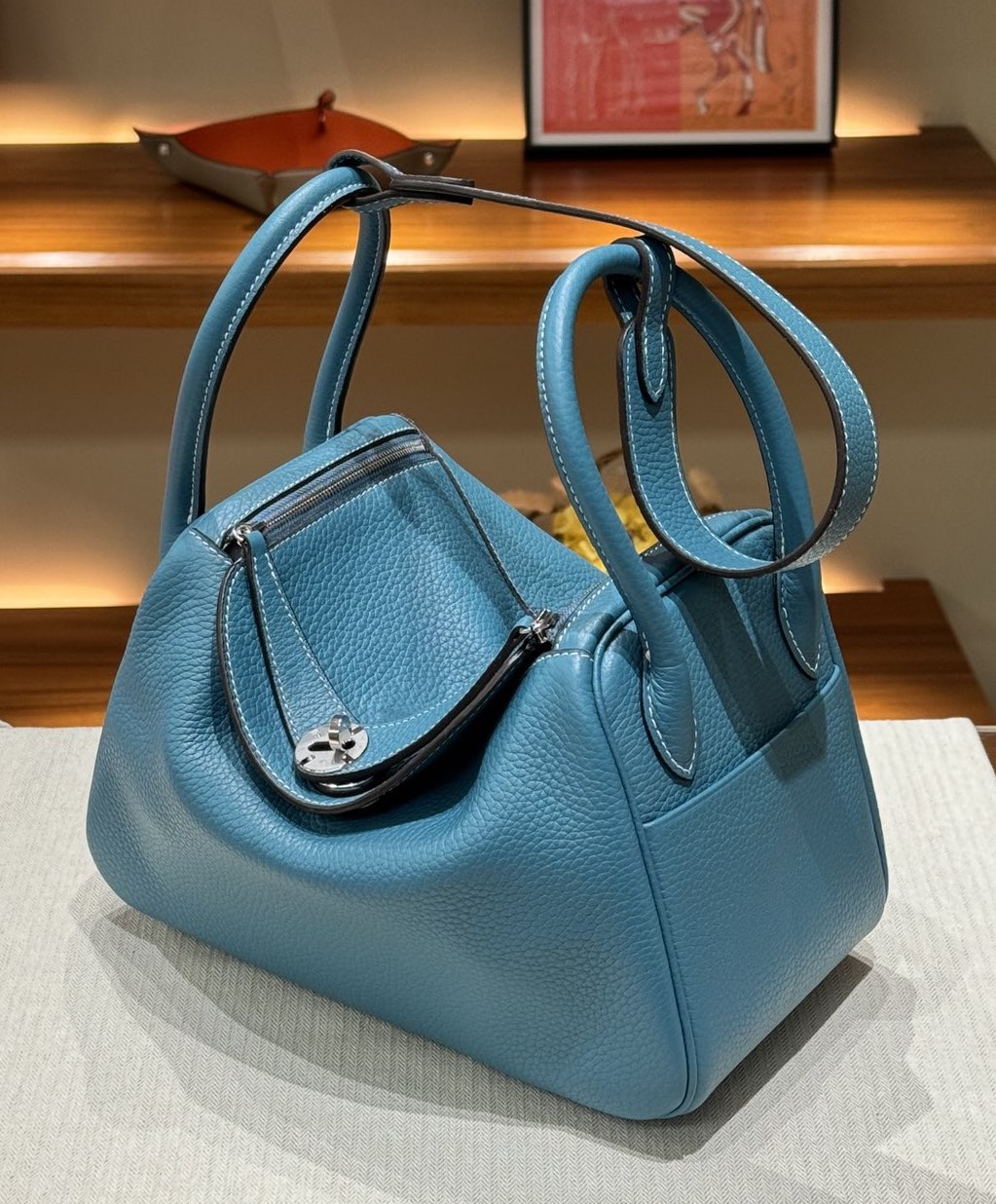 OLIVIA BAG BLUE JEAN