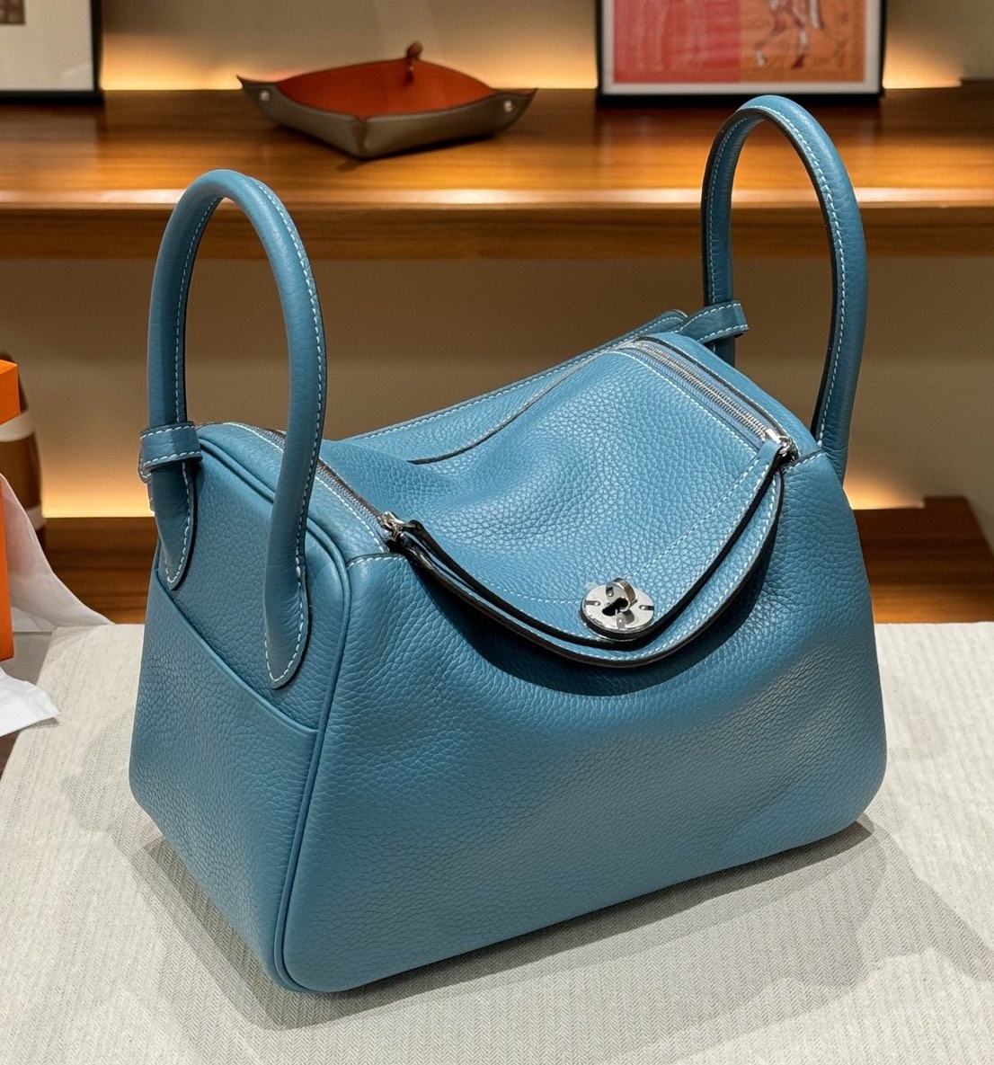 OLIVIA BAG BLUE JEAN